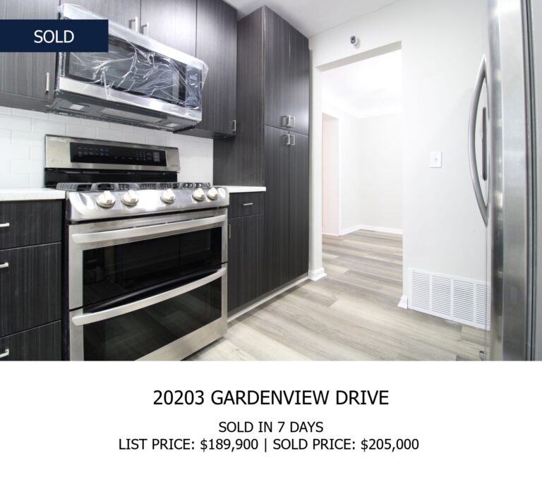 SOLD 20203 GARDENVIEW